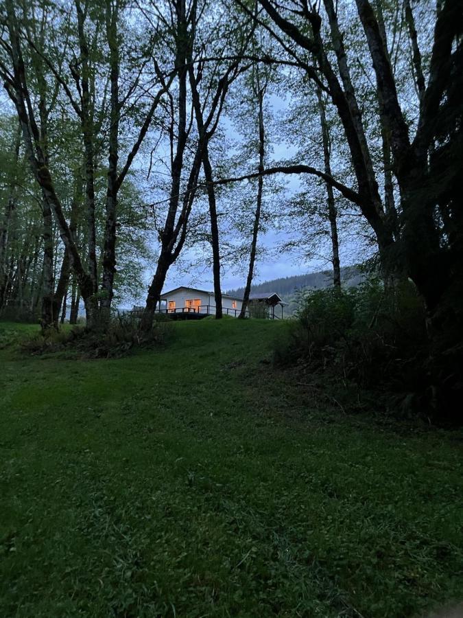 A Relaxing Getaway-A Backwoods Cabin Solduc River Beaver Exterior foto