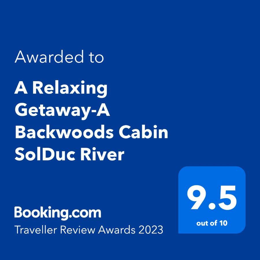 A Relaxing Getaway-A Backwoods Cabin Solduc River Beaver Exterior foto